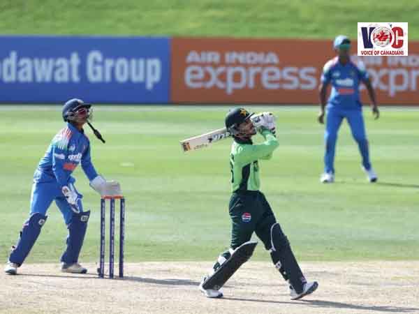 چھکے چوکوں کی برسات؛ سمیر منہاس نے بھارت کیخلاف میچ میں تاریخ رقم کردی