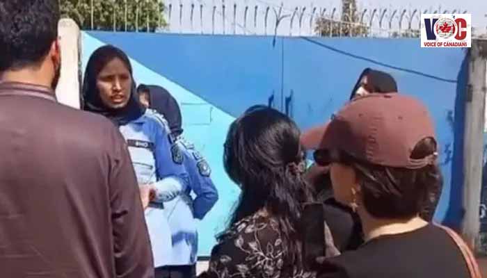 اسلام آباد: عورت مارچ کی کچھ خواتین کو پولیس نے گرفتار کرلیا