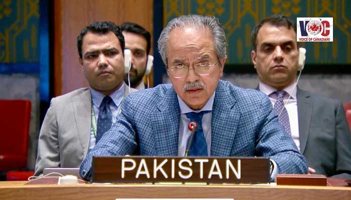 اقوام متحدہ میں پاکستان کا مؤقف: بھارت عرصہ دراز سے خطرناک طرزِ عمل اختیار کیے ہوئے ہے