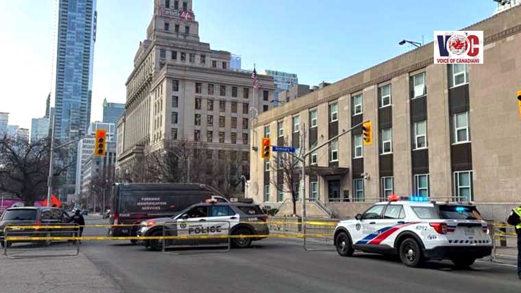 کینیڈا میں امریکی قونصل خانے پر فائرنگ، ہائی الرٹ جاری