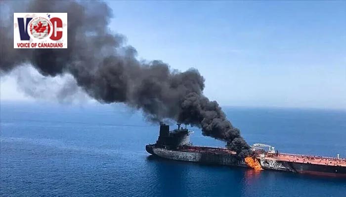 قطر: مدینۃ الشمال کے قریب ٹینکر جہاز پر حملہ